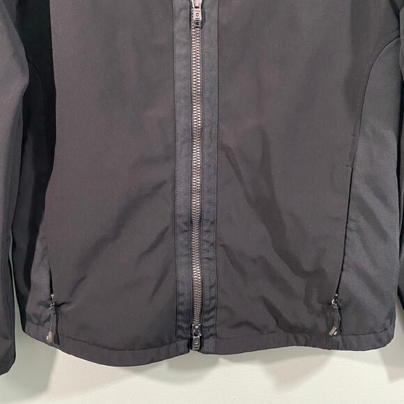 Victorinox Swiss Army Black 2 Way Zip Reinforced Elbow Softshell Jacket Size L - Picture 4 of 11